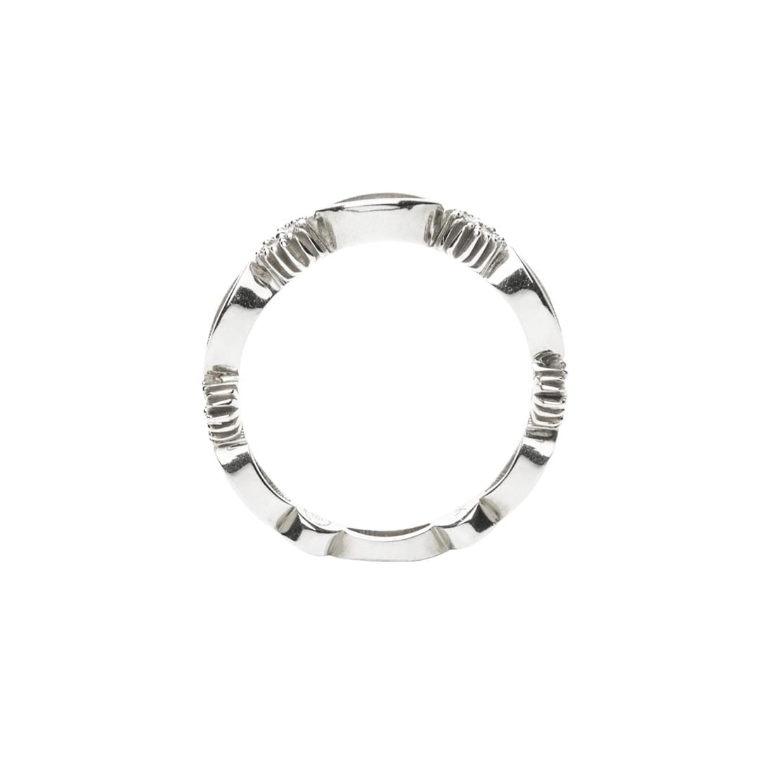 The Other Soleil Fine Ring in silver by Natalie Barney
