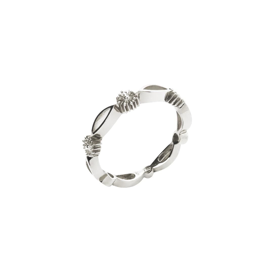 Soleil Fine Ring in silver by Natalie Barney