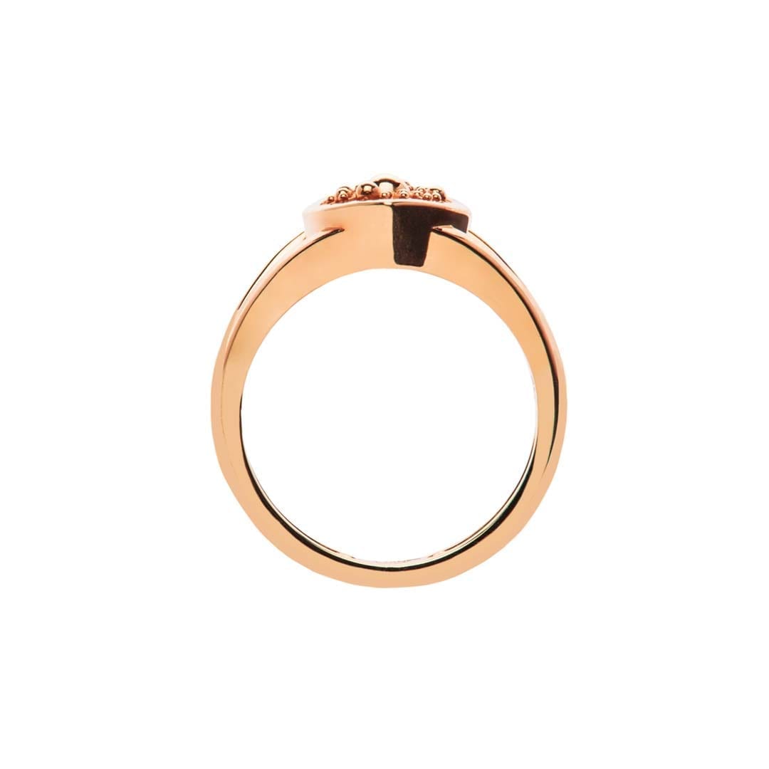 Soleil Marquise Cocktail Ring in Rose Gold