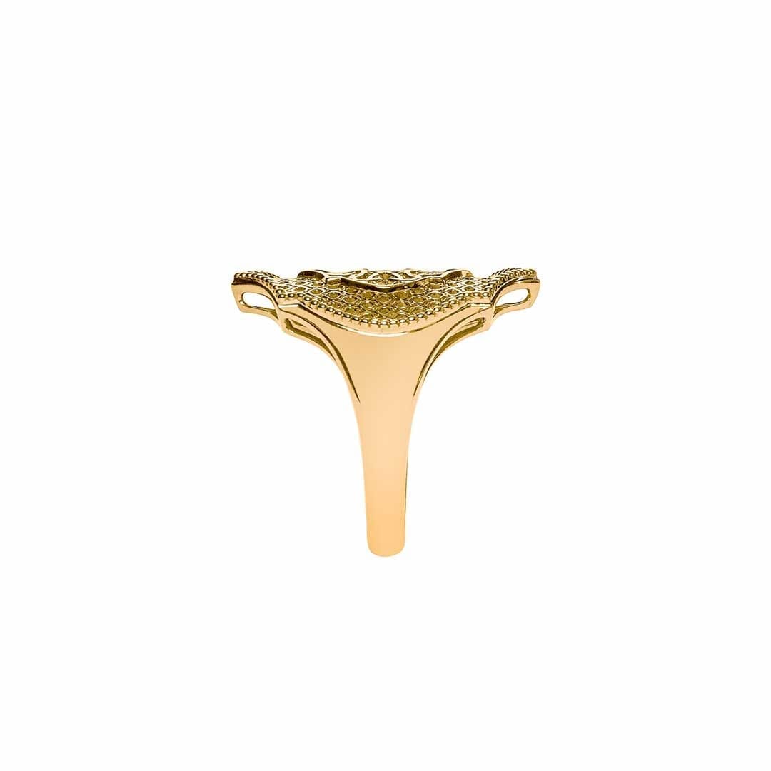 Mauresque Ring in Yellow Gold by Natalie Barney
