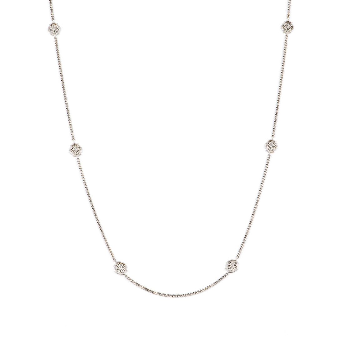 Mauresque Necklace in Sterling Silver by Natalie Barney