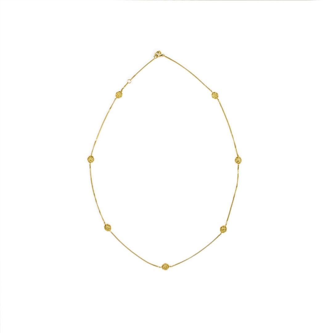 Mauresque Necklace in Yellow Gold by Natalie Barney