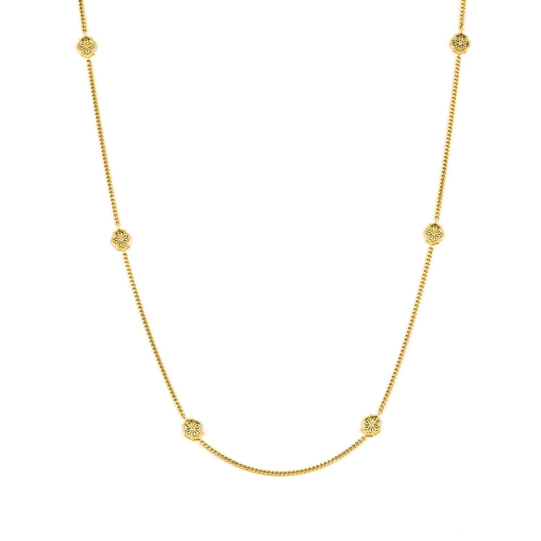 Mauresque Necklace in Yellow Gold by Natalie Barney