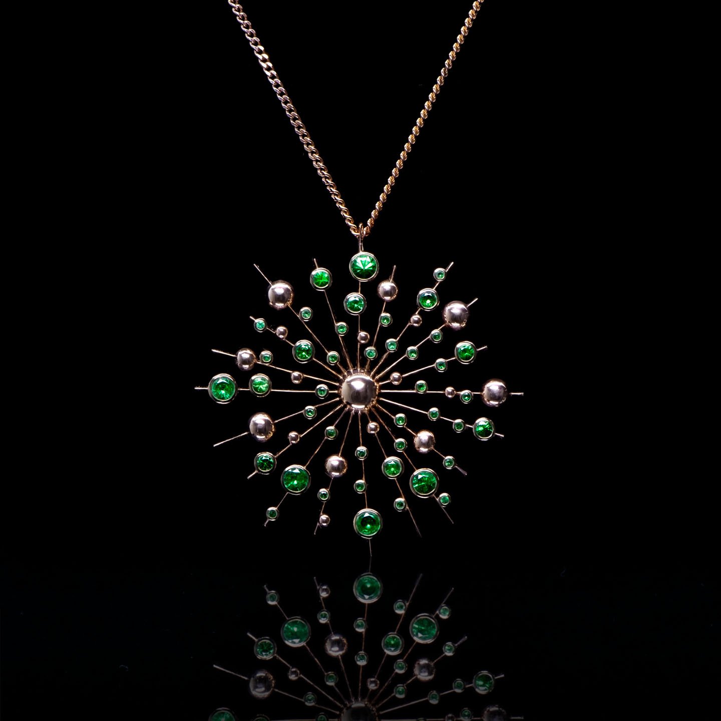 Soleil Tsavorite Pendant
